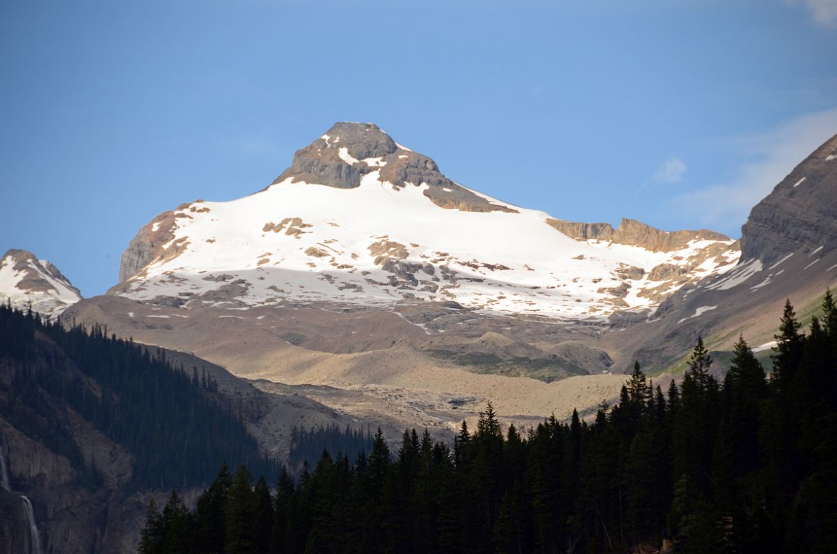 20 Unnamed Peak In Valley Of A Thousand Falls From Berg Lake Trail Between Whitehorn Camp And Kinney Lake